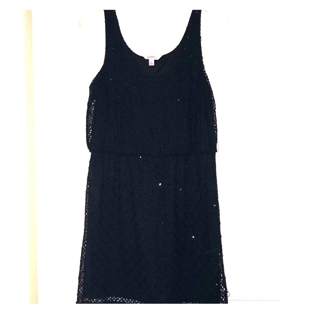 Candies sequined lil black dress 🖤
